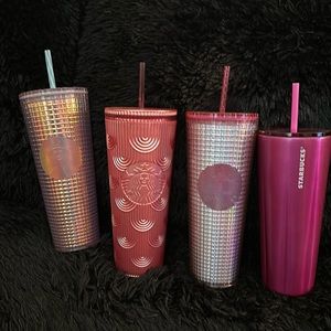 Some of my pink starbucks collection